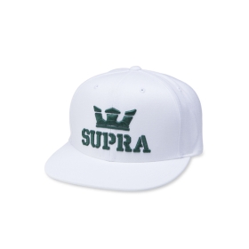 Supra ABOVE II SNAP BACK Hatt Tilbehør Hvite/Grønn | NO-21619